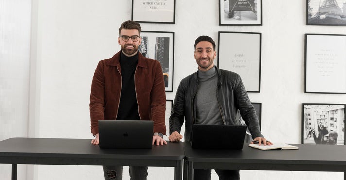 Como-Gründer Marin Ivankovic und Sascha Firtina