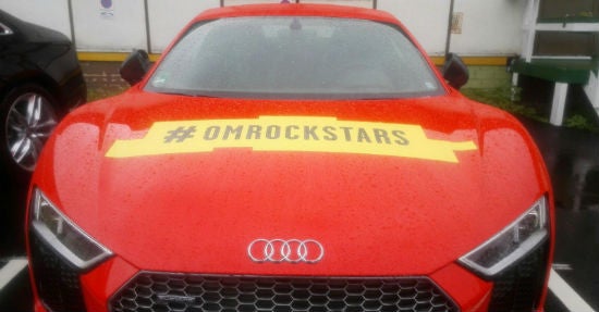 Wetten, Ihr seht diesen Flitzer zum ersten Mal auf unserer Rockstars Aftershow?