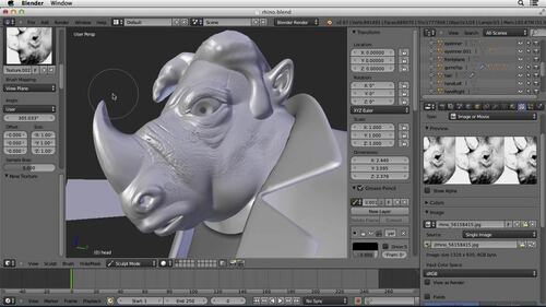 Blender Screenshot