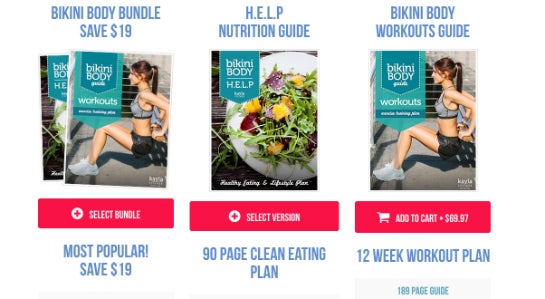 Die Guides sind einfache E-Books für umgerechnet etwa 54 Euro.