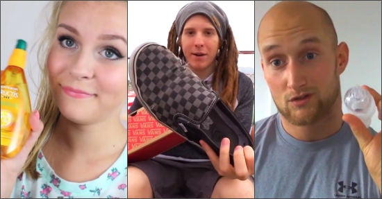 Von links: Dagi Bee, Unge und Karl Ess (Quellen: youtube.com/dagibee, youtube.com/unge, youtube.com/karless, Montage: Online Marketing Rockstars)