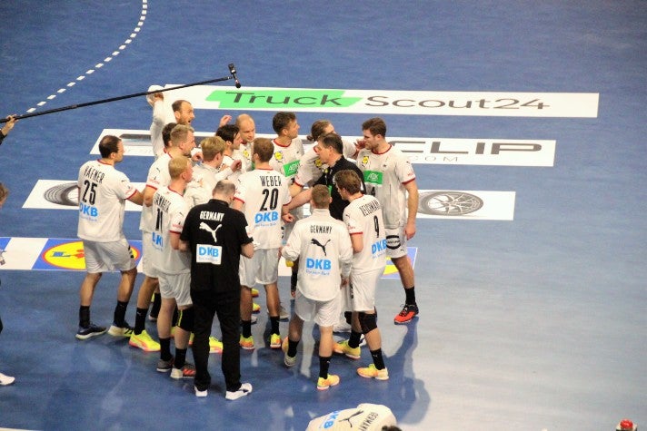 Truckscout24-Werbung bei der Handball-WM 2021