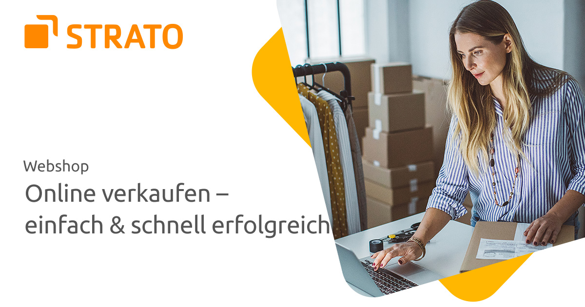 STRATO SmartWebshop Screenshot