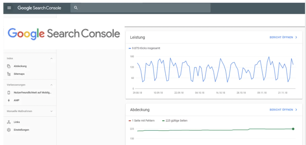 Google Search Console Screenshot