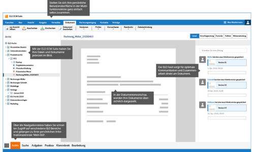 ELO ECM Suite Screenshot