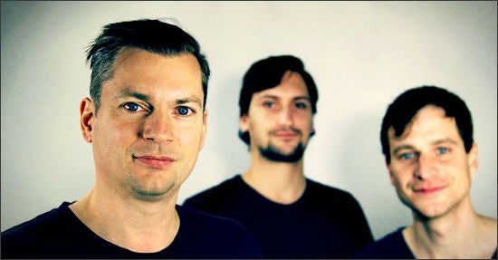 Die Adjust-Gründer Christian Henschel, Paul H. Müller und Manuel Kniep (von links).