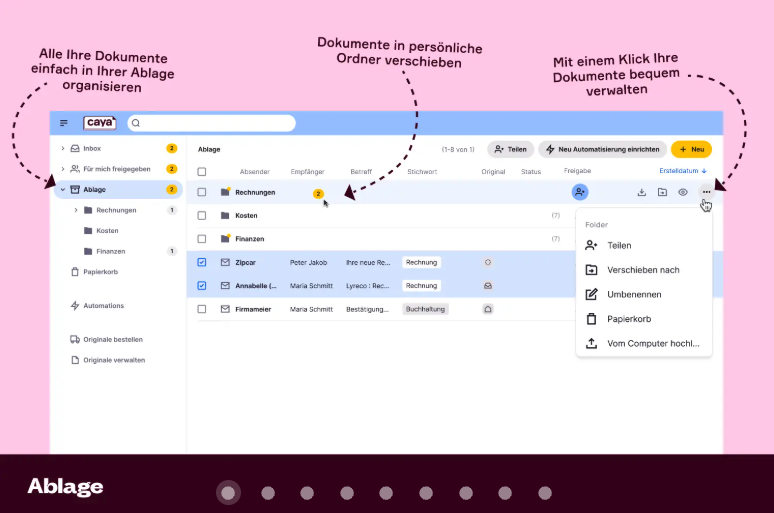 Caya Screenshot