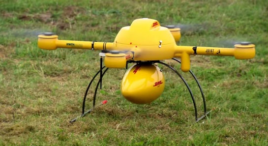 (DHL-Drohne / Screenshot: Youtube)