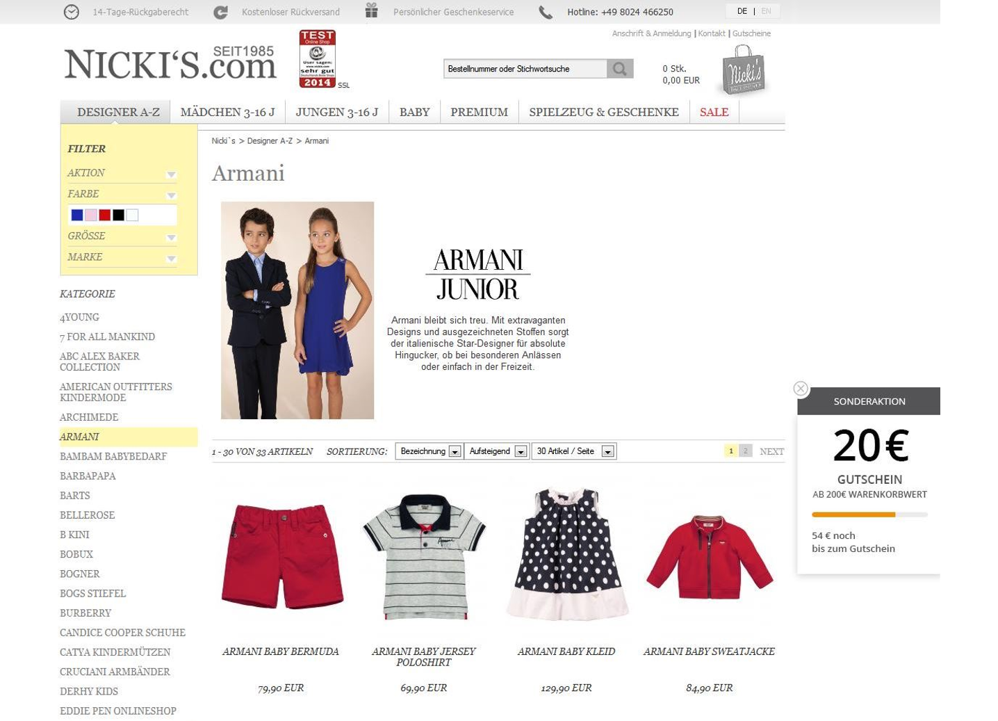 Overlay – Gutschein