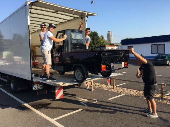 Rockstars Aftershow Aufbau