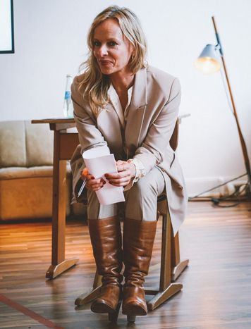 Bettina Rust moderierte den Jurytag und auch den Podcast zum Wettbewerb. Foto: Brian Jakubowski