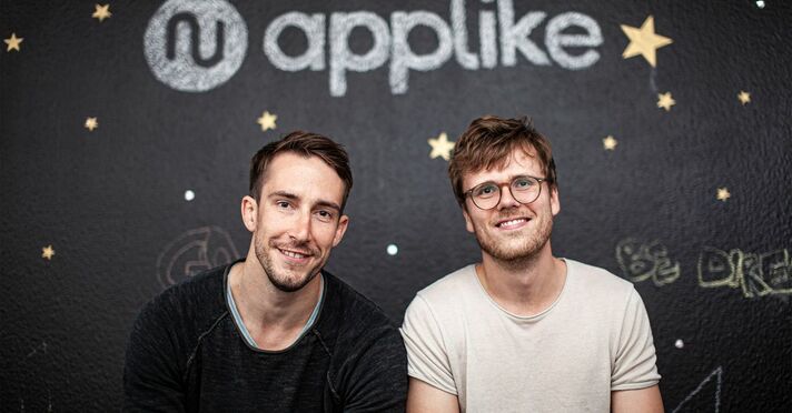 Applike-Gründer Carlo Szelinsky und Jonas Thiemann