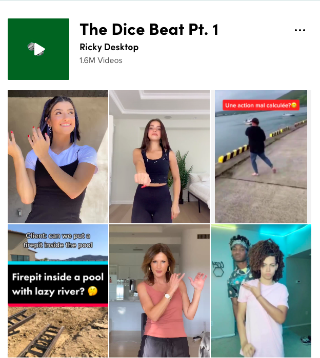 Ricky Desktop Tiktok The Dice Beat