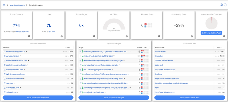 LinkResearchTools Backlink Repor.png