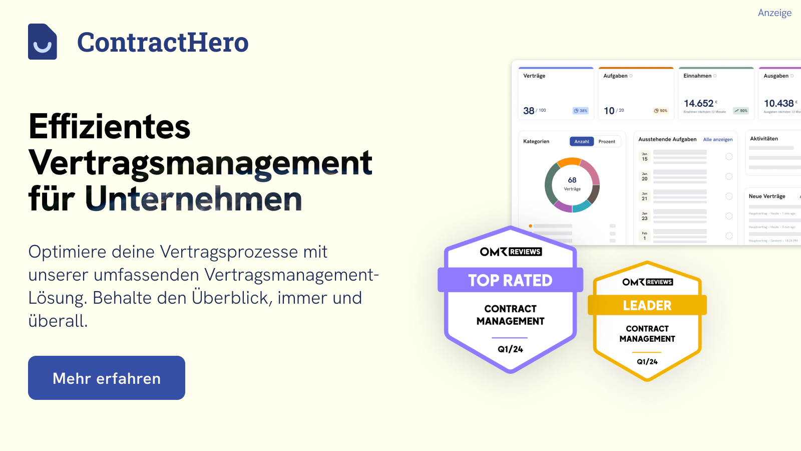 Mehr zu ContractHero erfahren