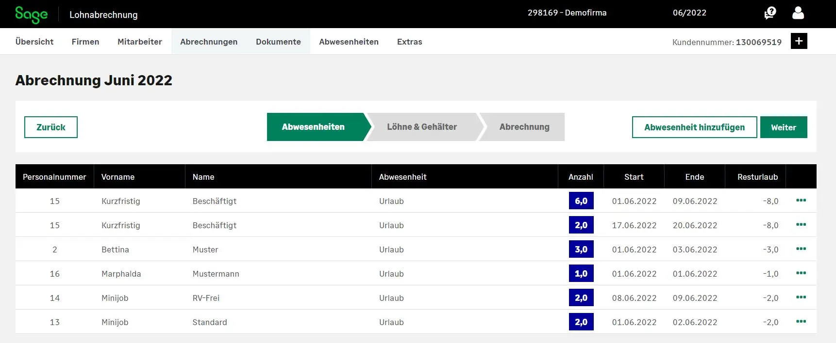 Sage People Screenshot