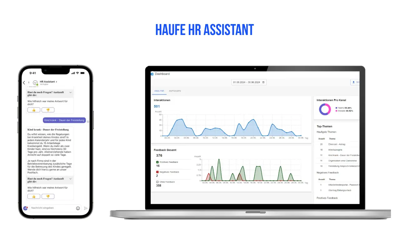 Haufe HR Services Screenshot