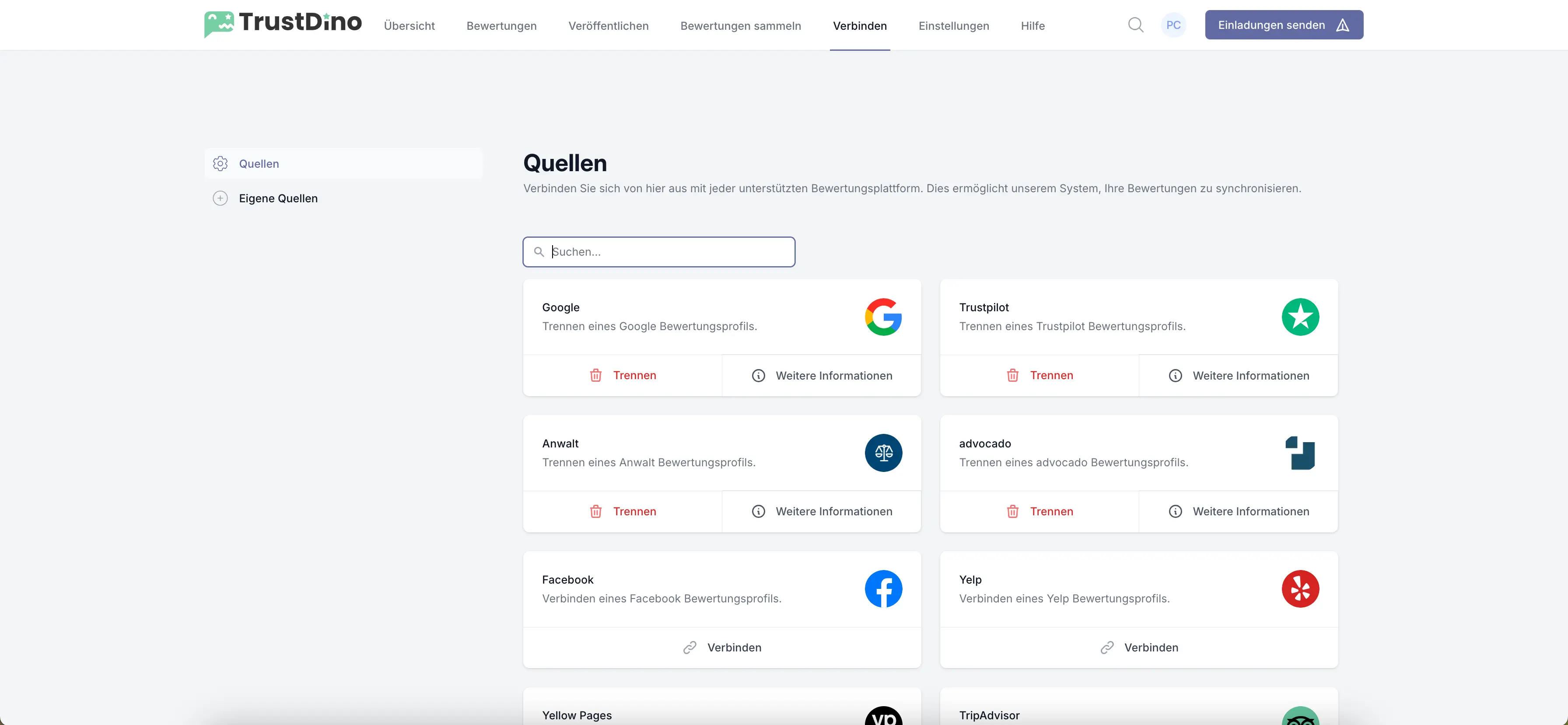 TrustDino Screenshot