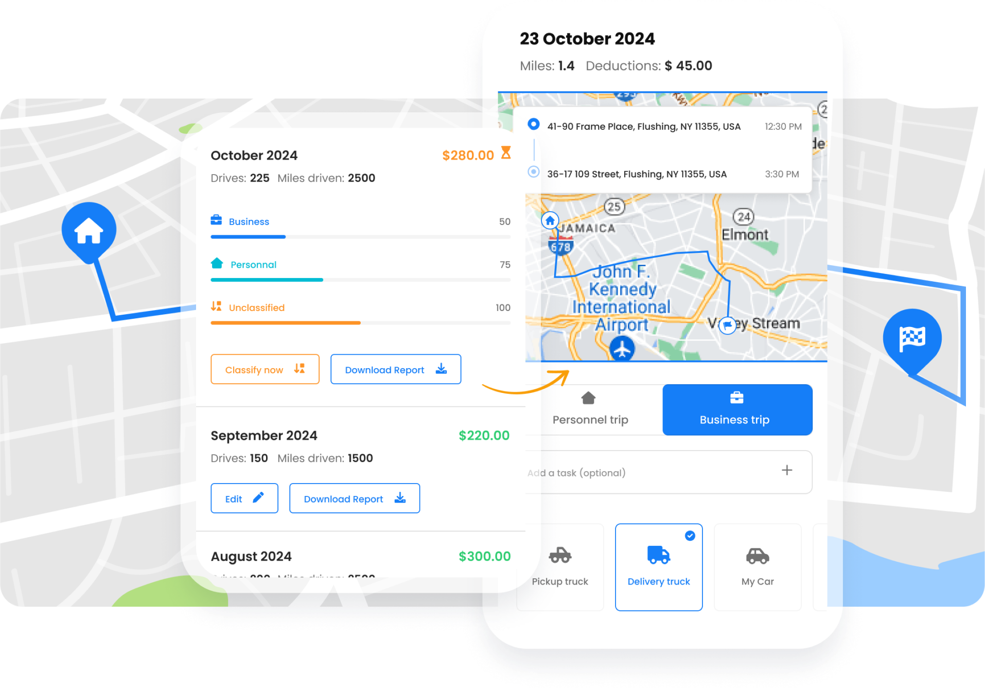 Zeo-Routenplaner Screenshot