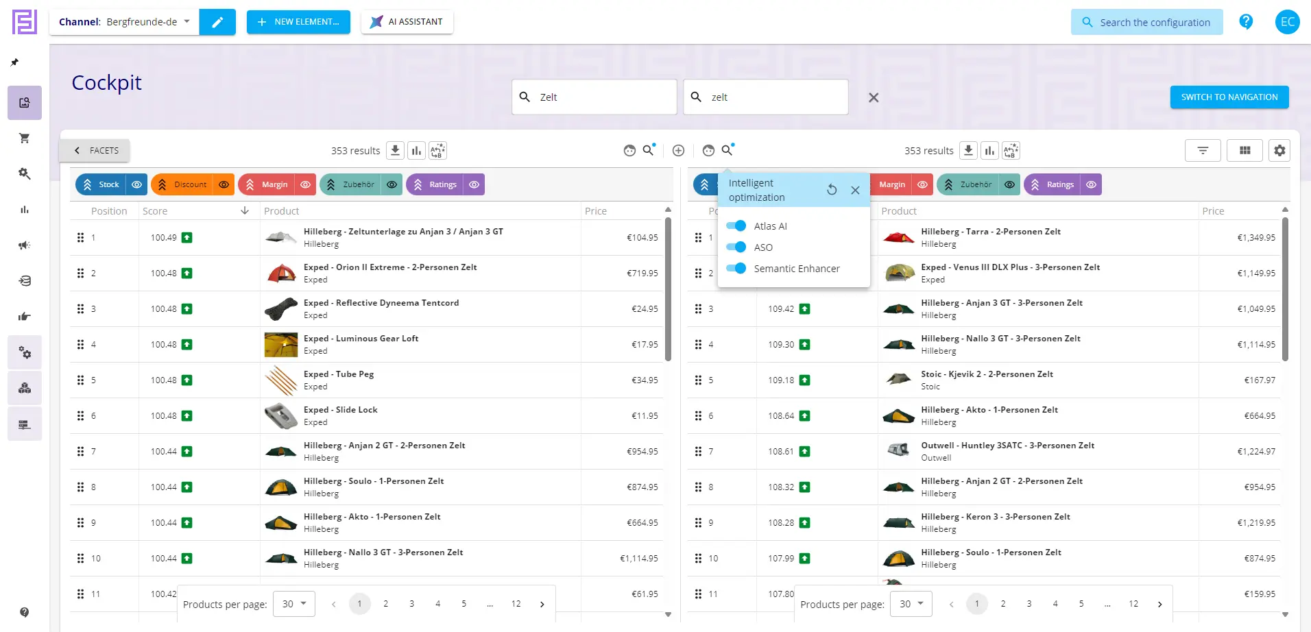 FactFinder Screenshot