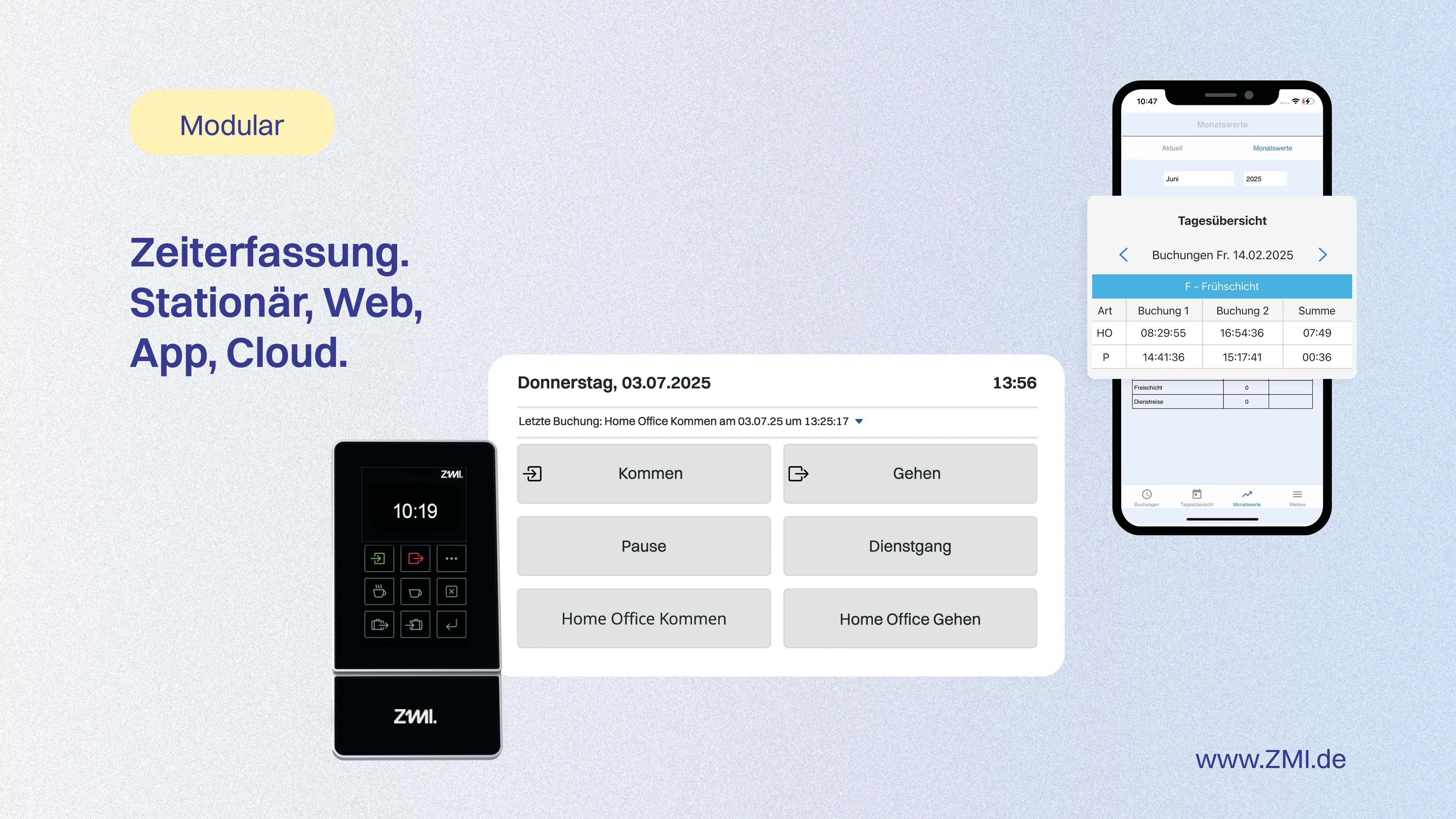 Die ZMI App für mobile Zeiterfassung.webp