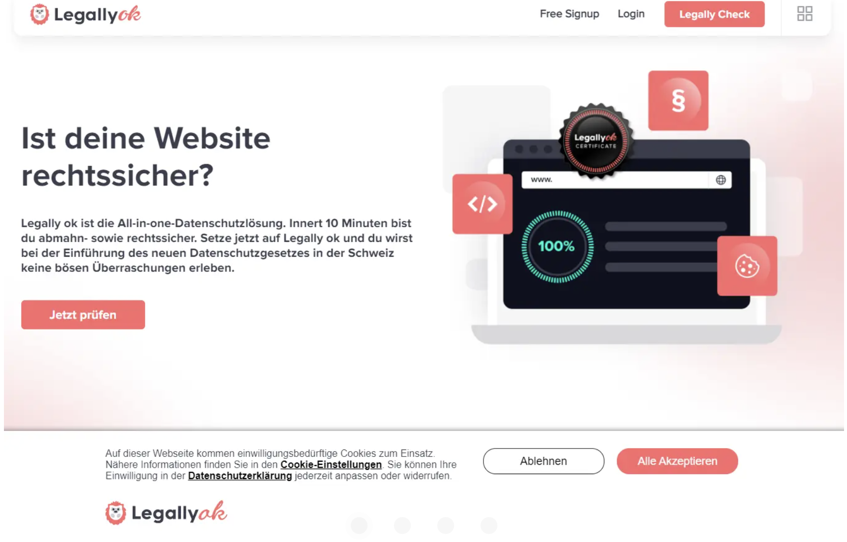 Legally ok Screenshot