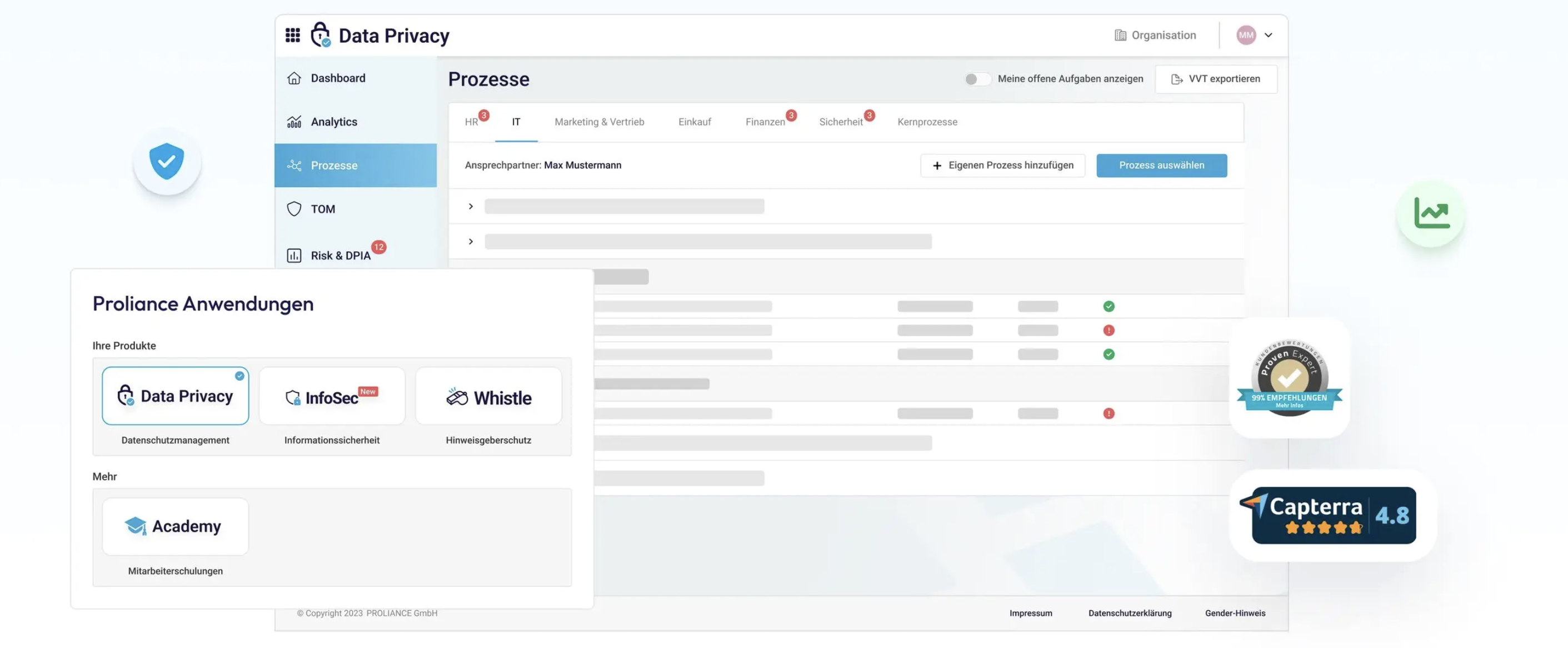 Proliance Screenshot