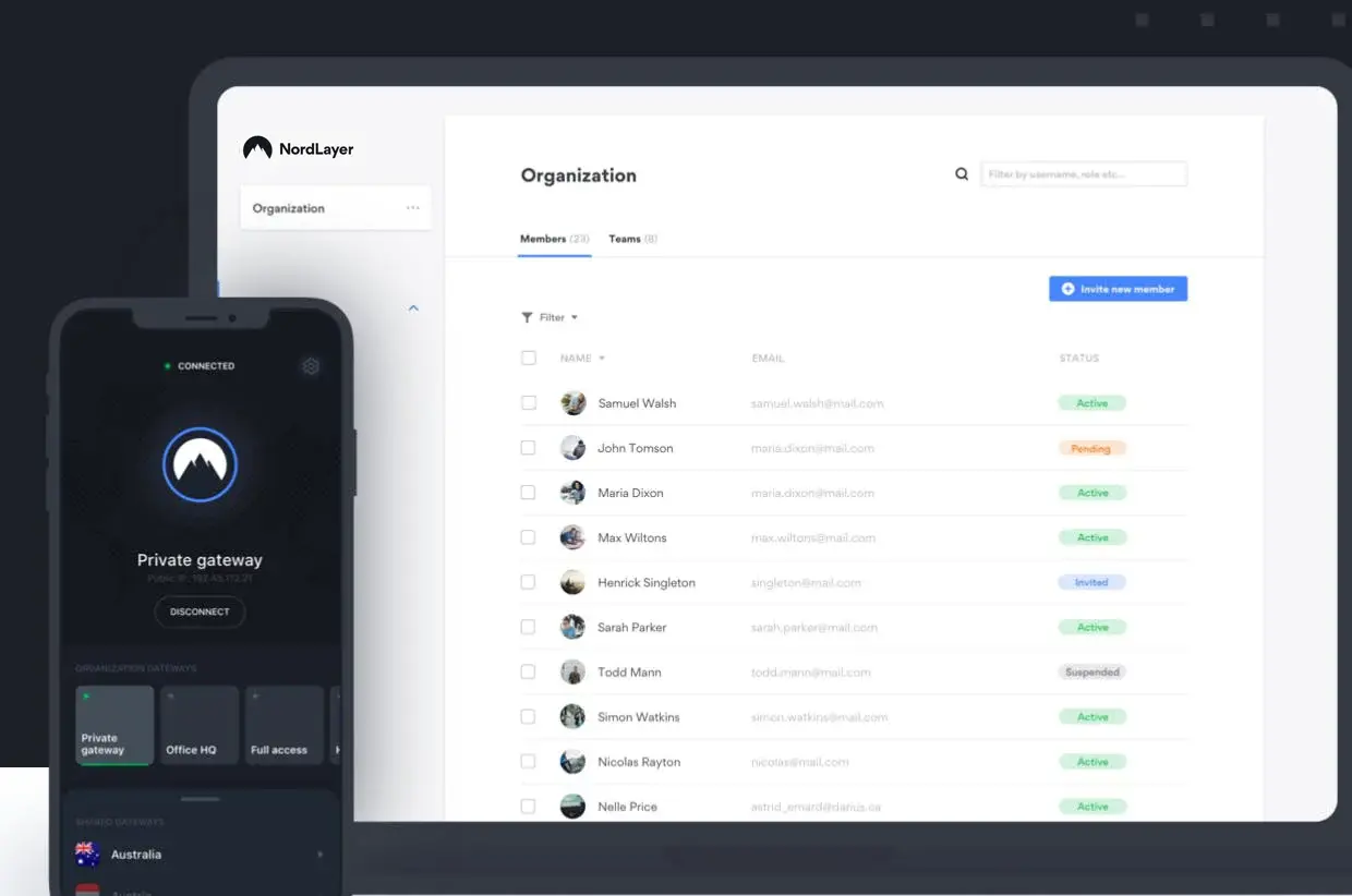 NordLayer Screenshot