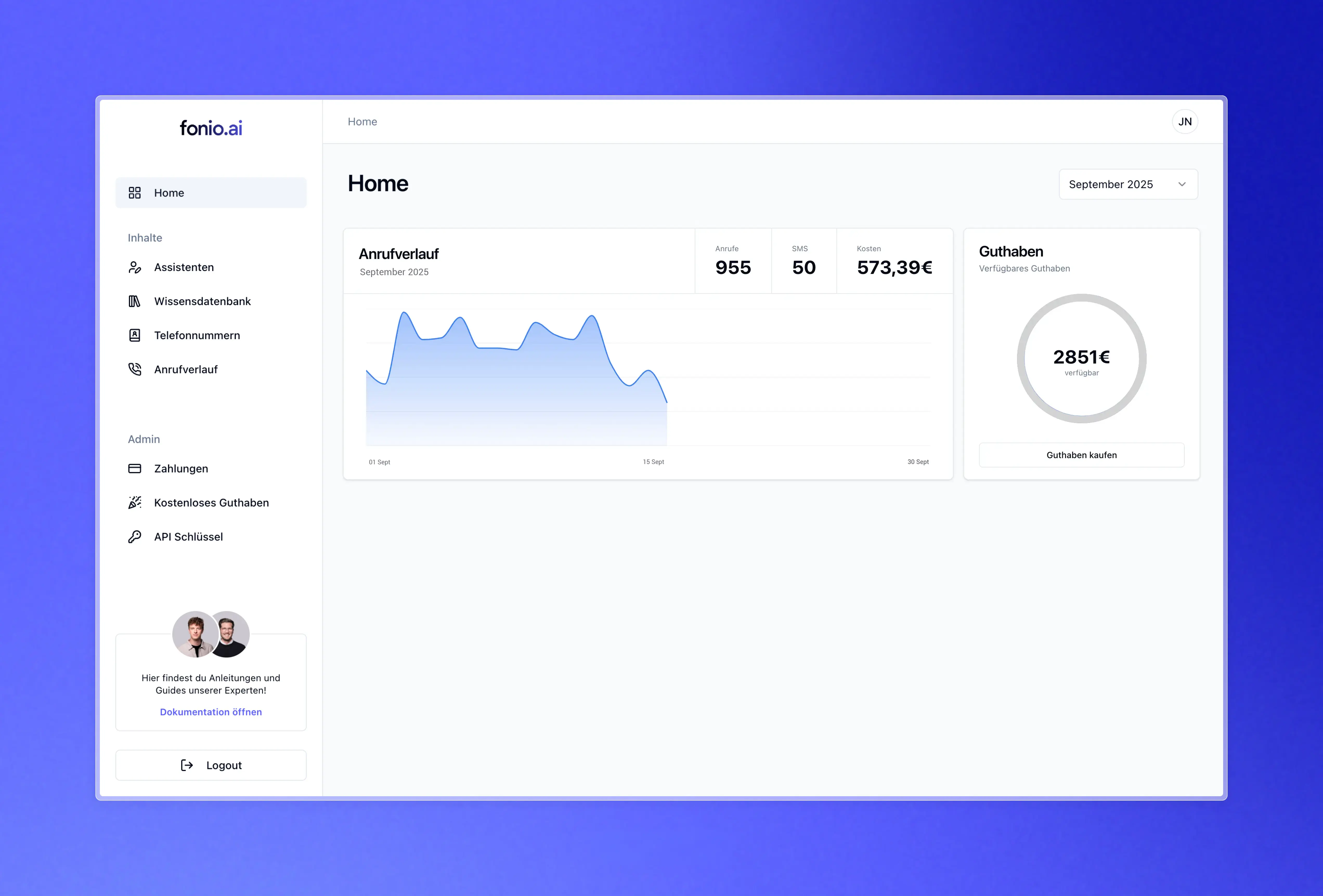 fonio.ai Screenshot
