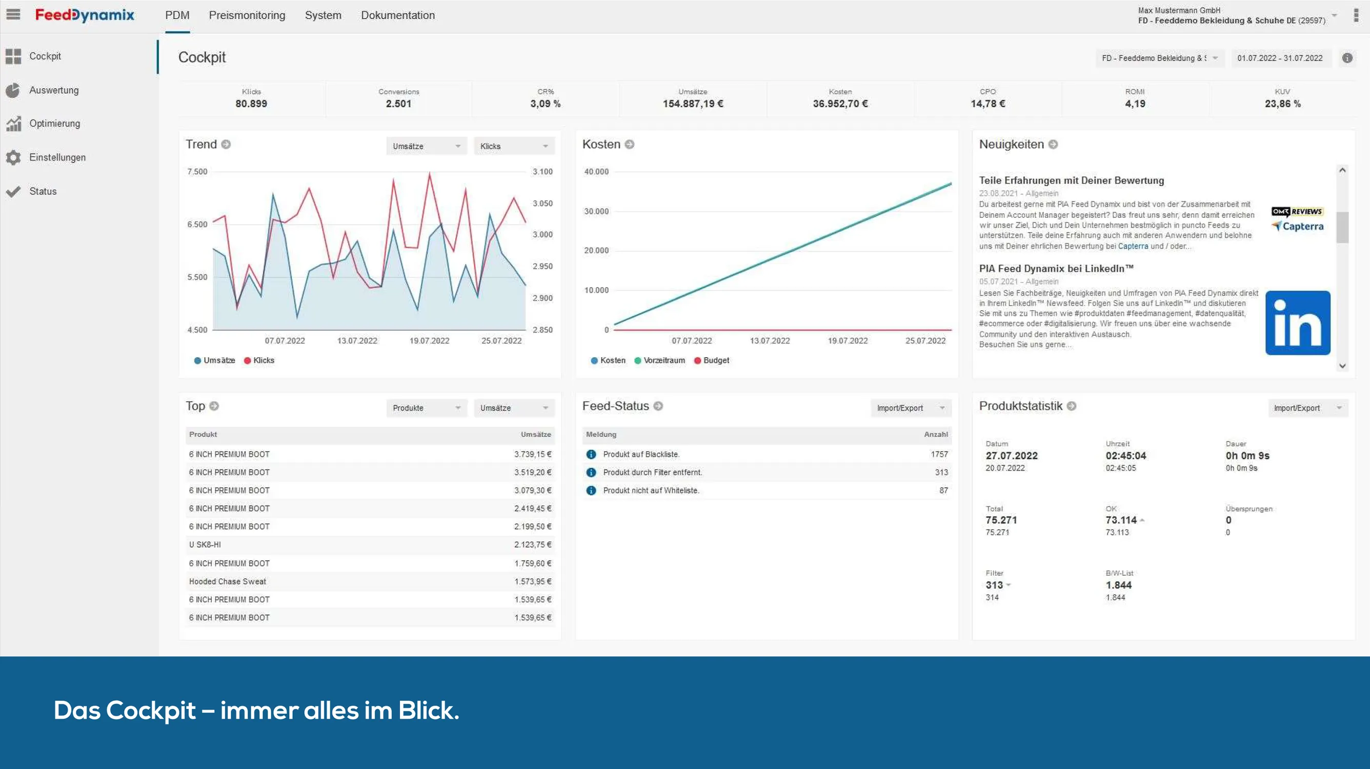 Feed Dynamix Screenshot