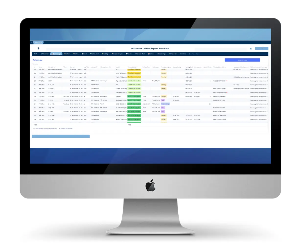 Fleet-Express Screenshot