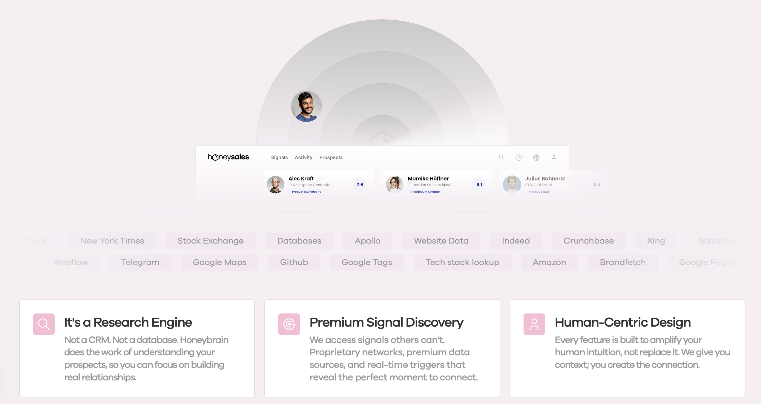 honeysales Screenshot