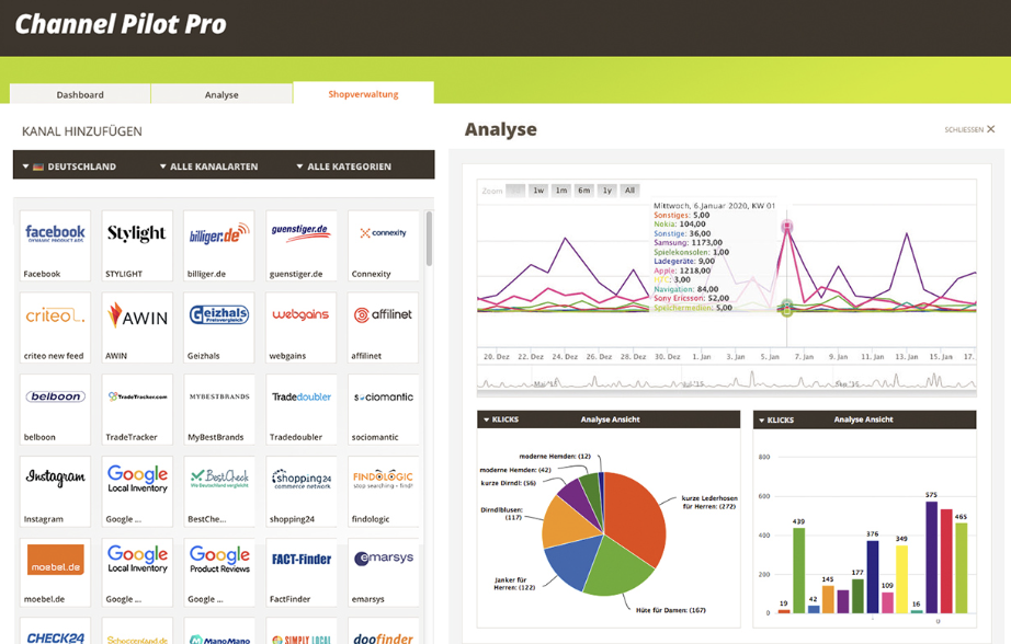 Channel Pilot Pro Screenshot