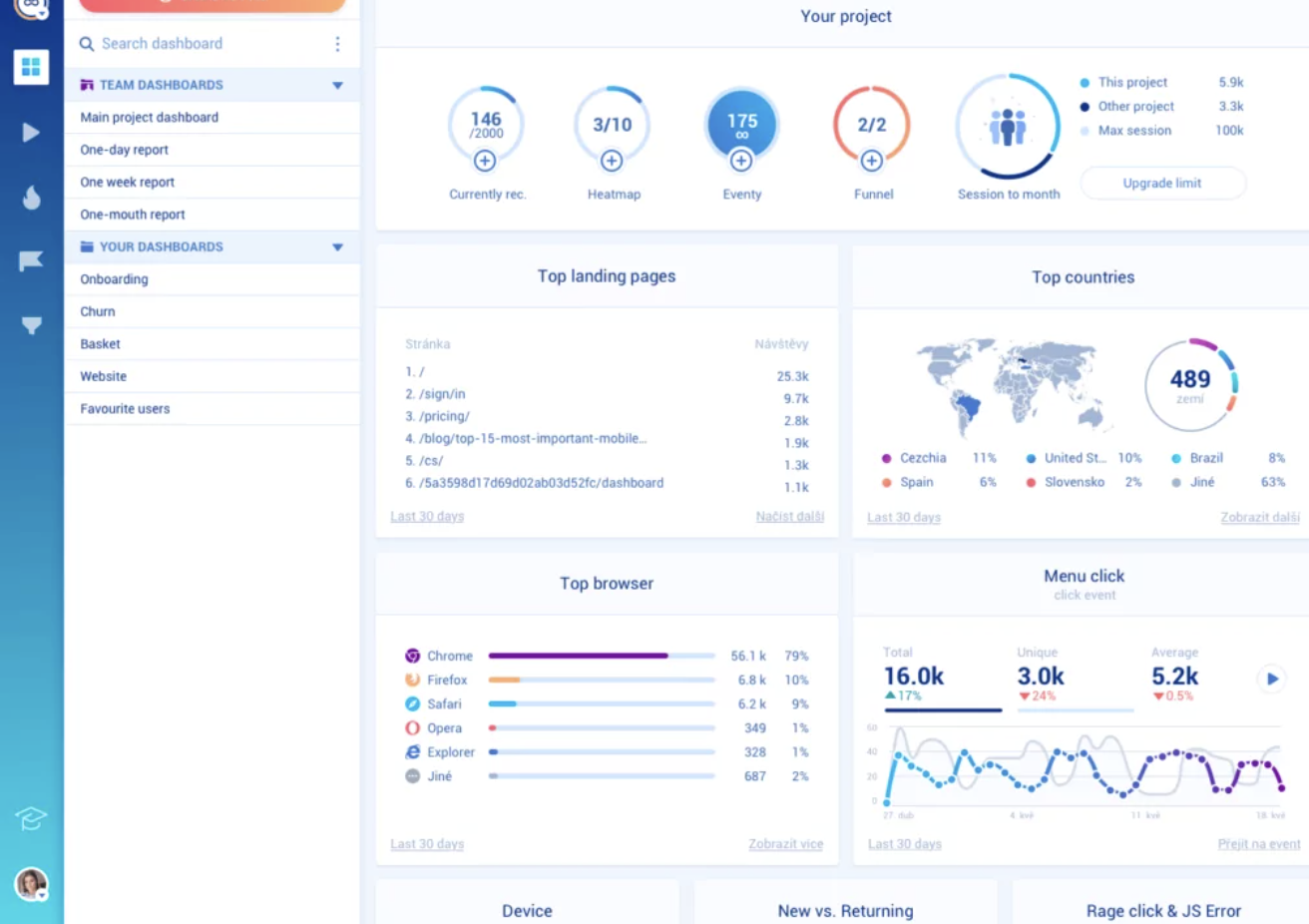 Smartlook Screenshot