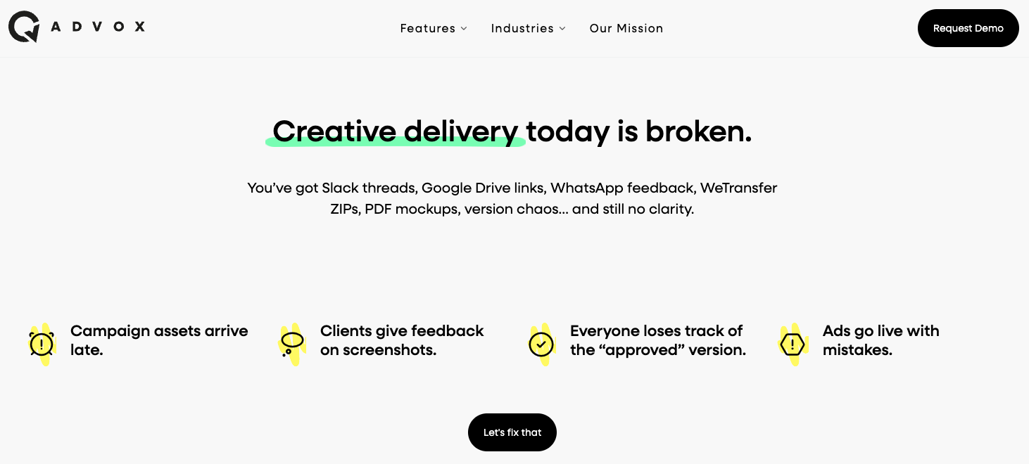 advox.io Screenshot