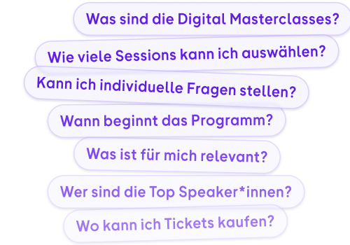Unser Chatbot hat die Antworten