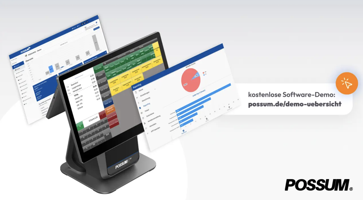 POSSUM® Kassensysteme Screenshot