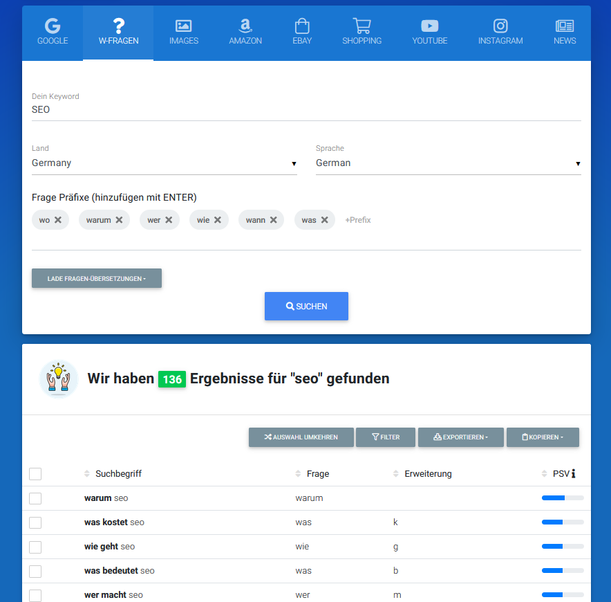 SEO-Tool HyperSuggest