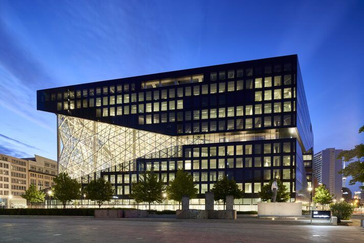 Der Axel-Springer-Neubau in Berlin. Foto: Axel Springer SE