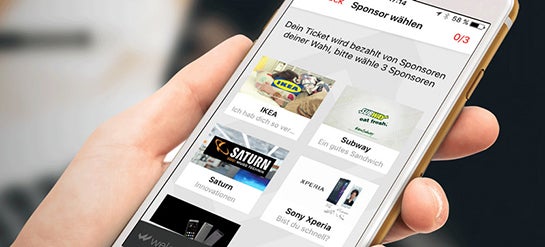 In der Welect-App können die Nutzer auswählen, welche Werbung sie anschauen wollen (Foto: Unternehmen)