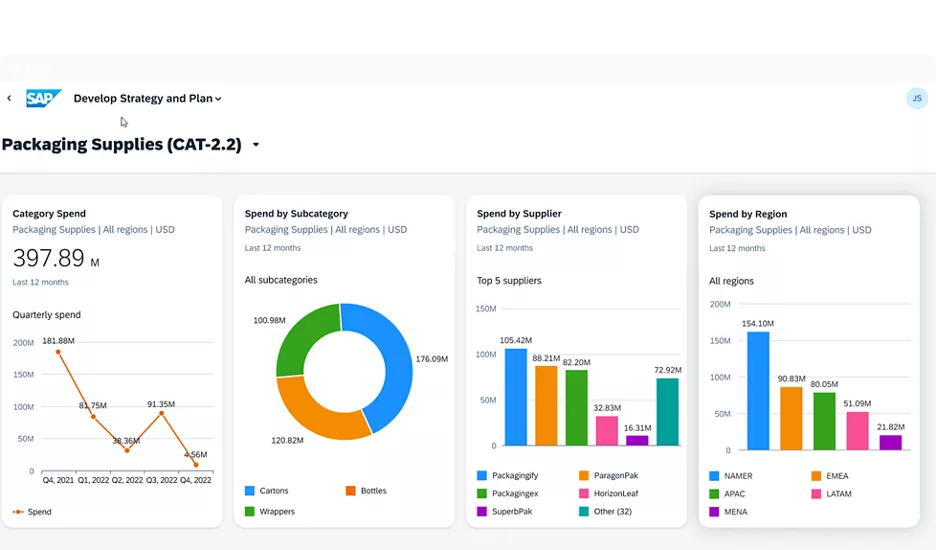 SAP Ariba Screenshot