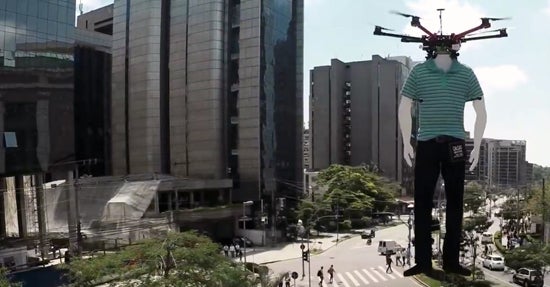 (Drohne von Colombo, Quelle: Youtube)