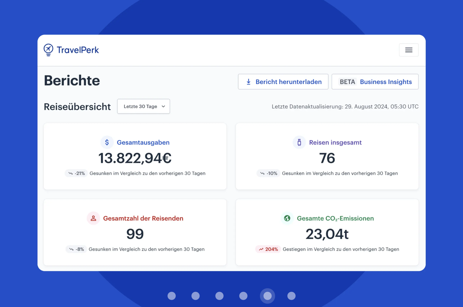 TravelPerk Screenshot