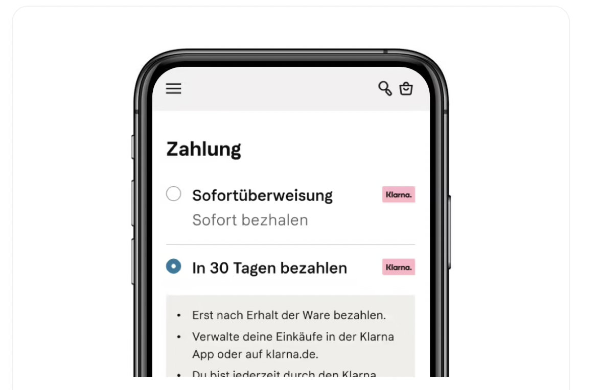 Klarna Screenshot
