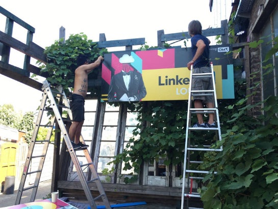 Rockstars Aftershow Aufbau