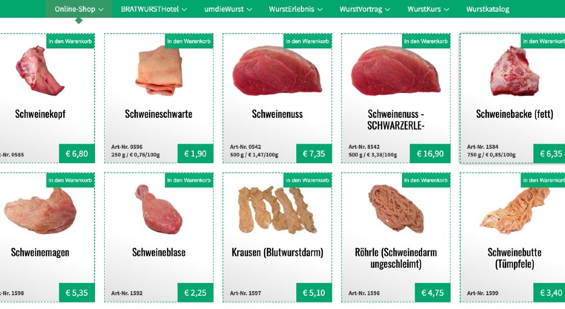 Online-Metzgerei Böbel