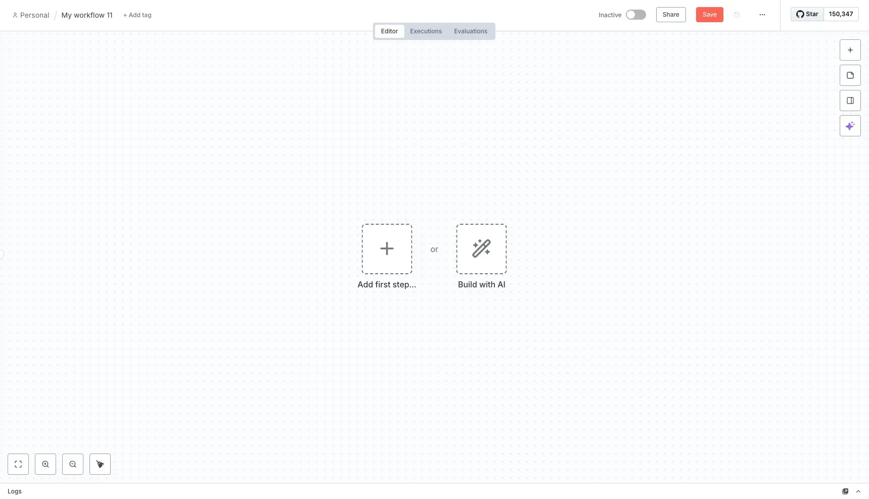 interface n8n (make vs n8n)