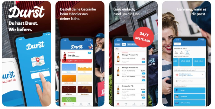 Die App von Durst