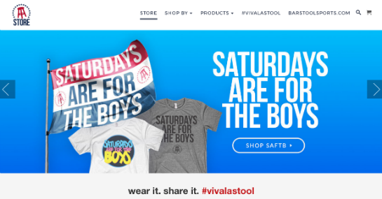 Barstool Sports Shop