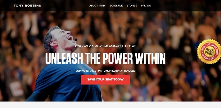 Tony Robbins Digitalevent